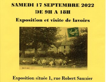 La fête du patrimoine le 17 septembre 2022