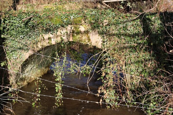 Le pont sur la brame ou venait rouler la pierre sarrazine